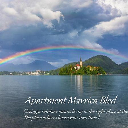 Apartment Mavrica Bled, Quiet Location, With A View Of The Lake Zewnętrze zdjęcie